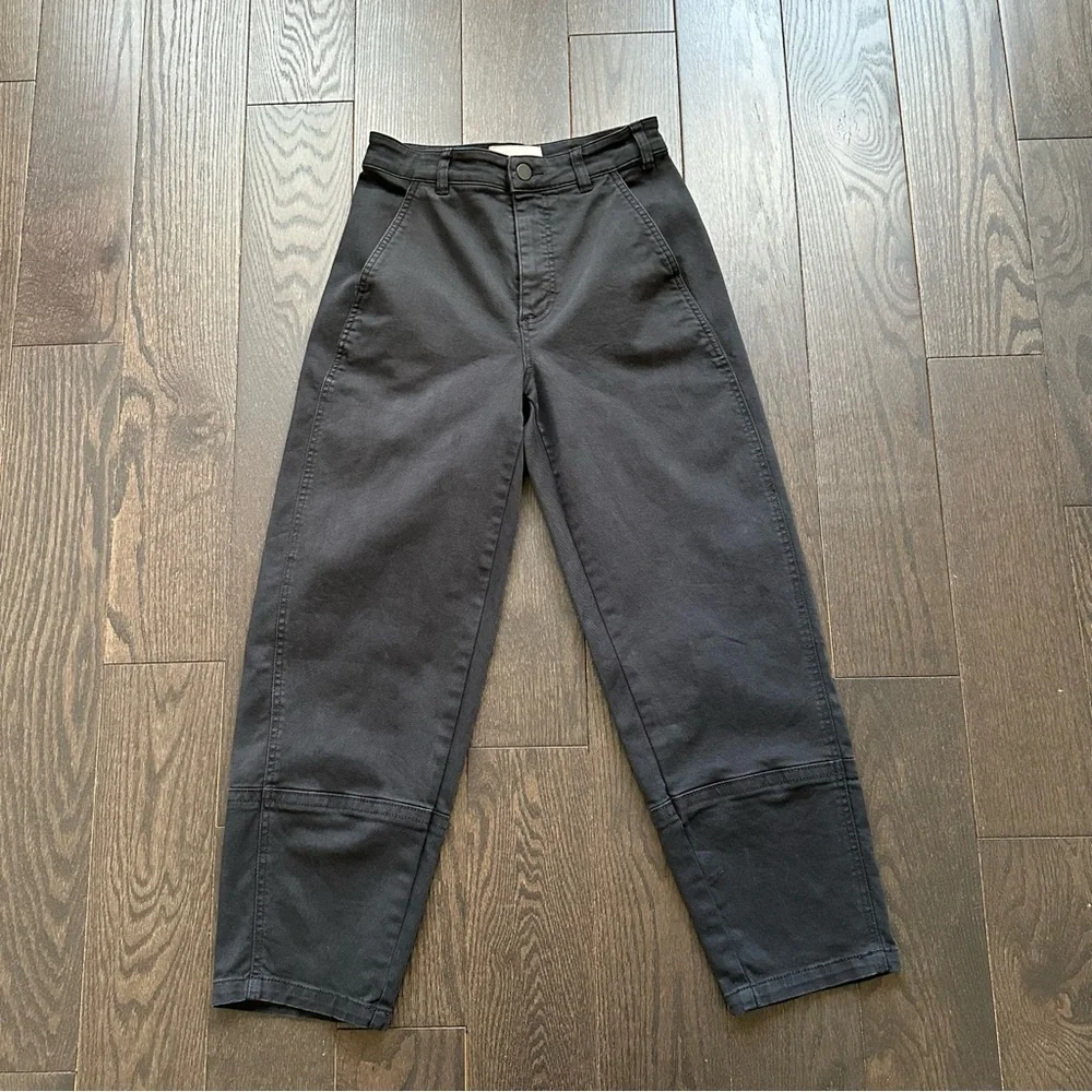 Everlane The Utility Barrel Pant in Black - Size 4 - Picture 9 of 16
